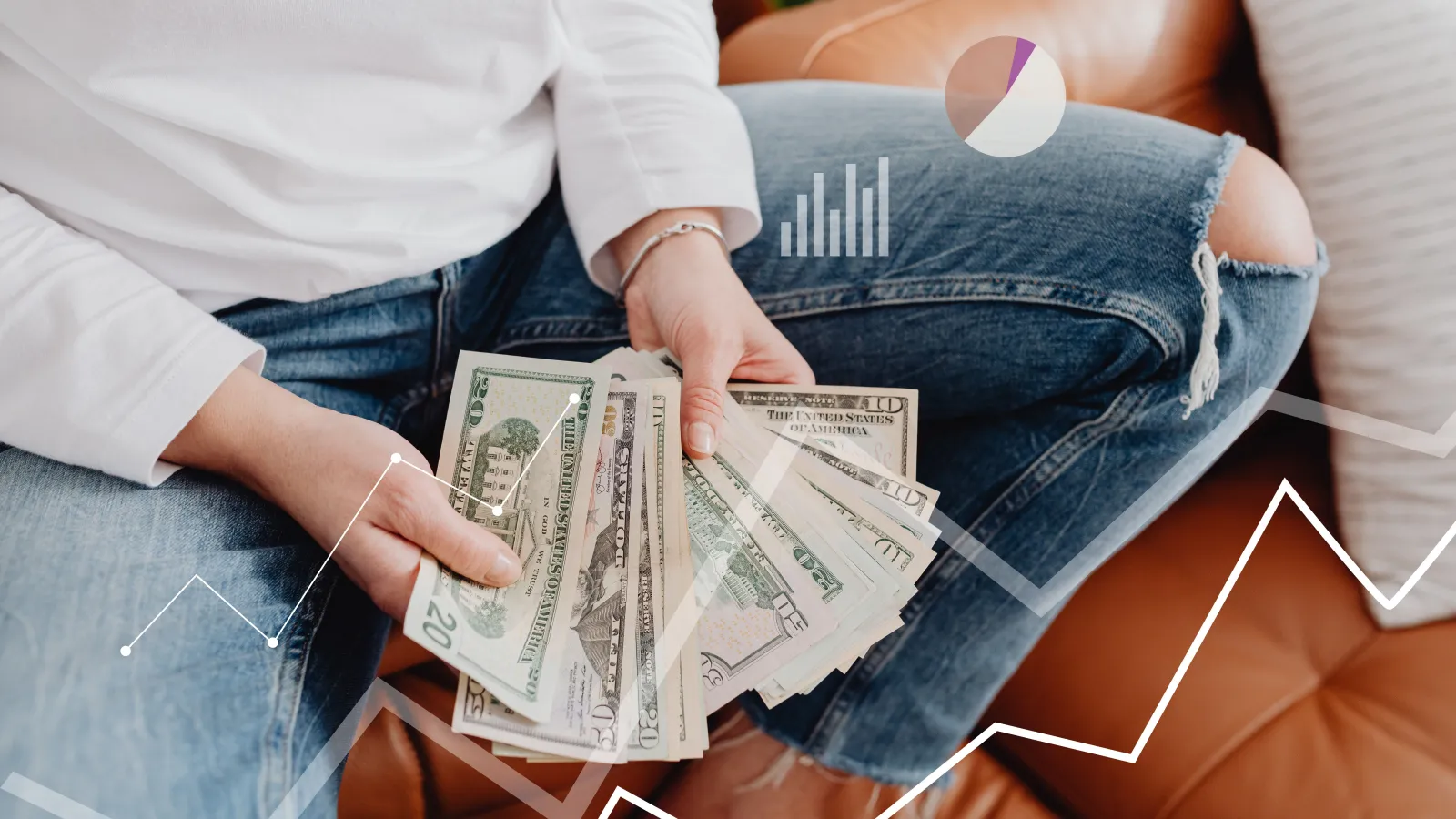 Creator reviewing earnings and planning digital product sales on a laptop
